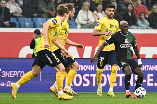 Russia Soccer Premier-League Rostov - Krasnodar