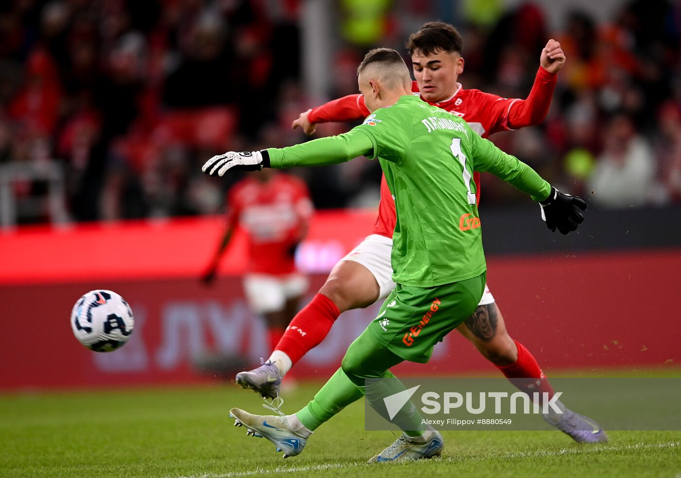 Russia Soccer Premier-League Spartak - Zenit