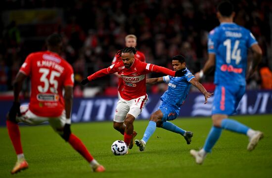 Russia Soccer Premier-League Spartak - Zenit