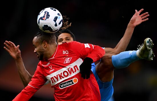 Russia Soccer Premier-League Spartak - Zenit