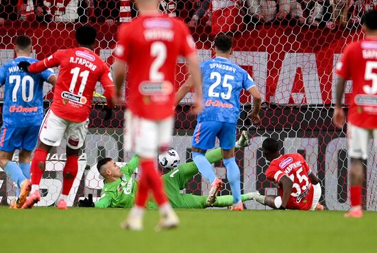 Russia Soccer Premier-League Spartak - Zenit