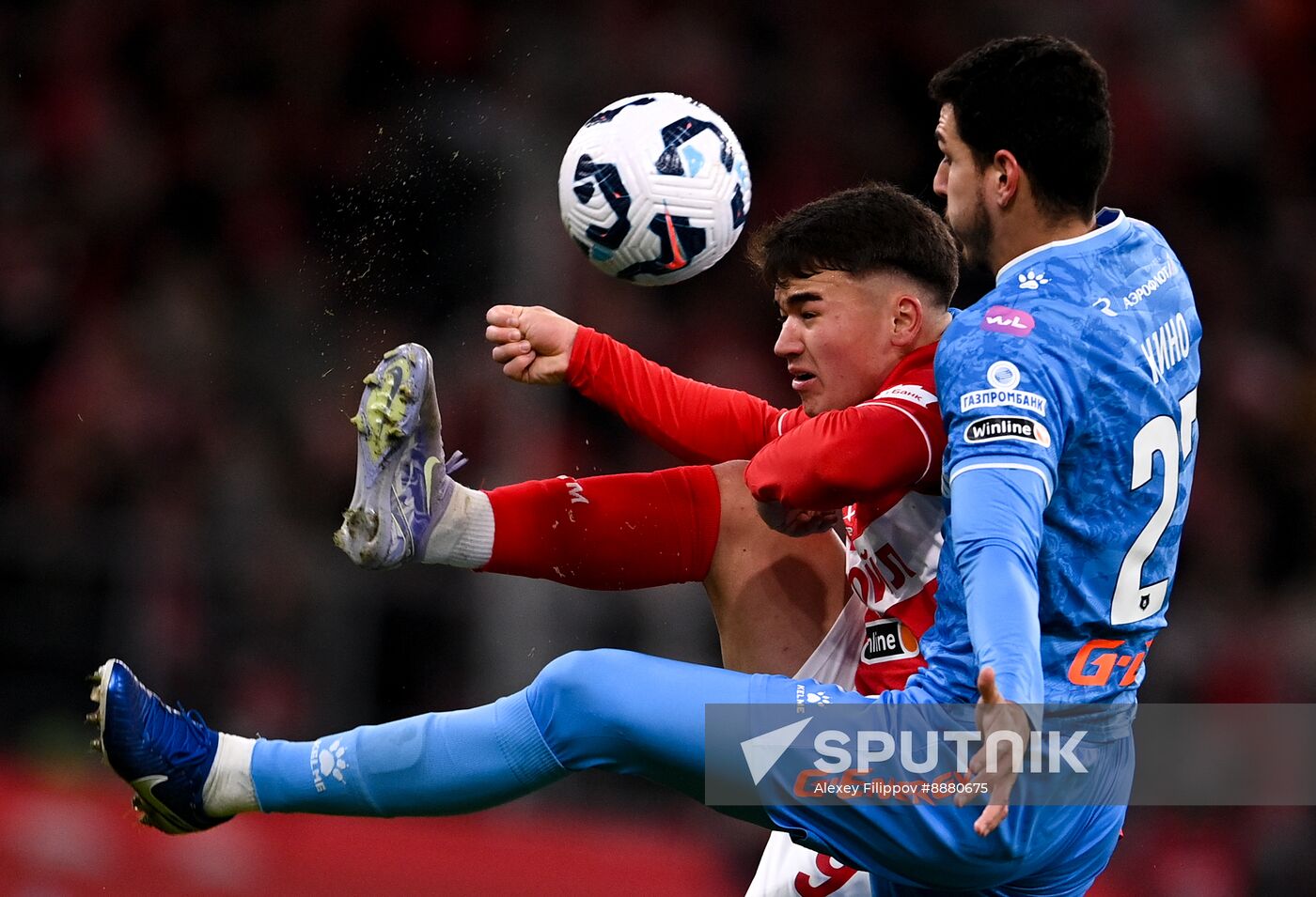 Russia Soccer Premier-League Spartak - Zenit