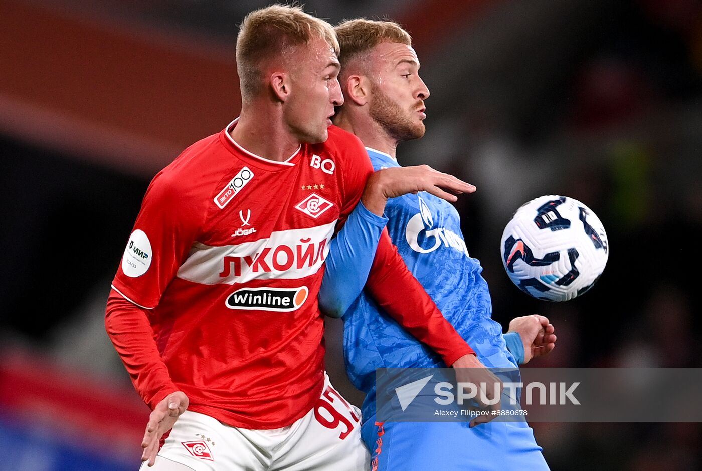 Russia Soccer Premier-League Spartak - Zenit