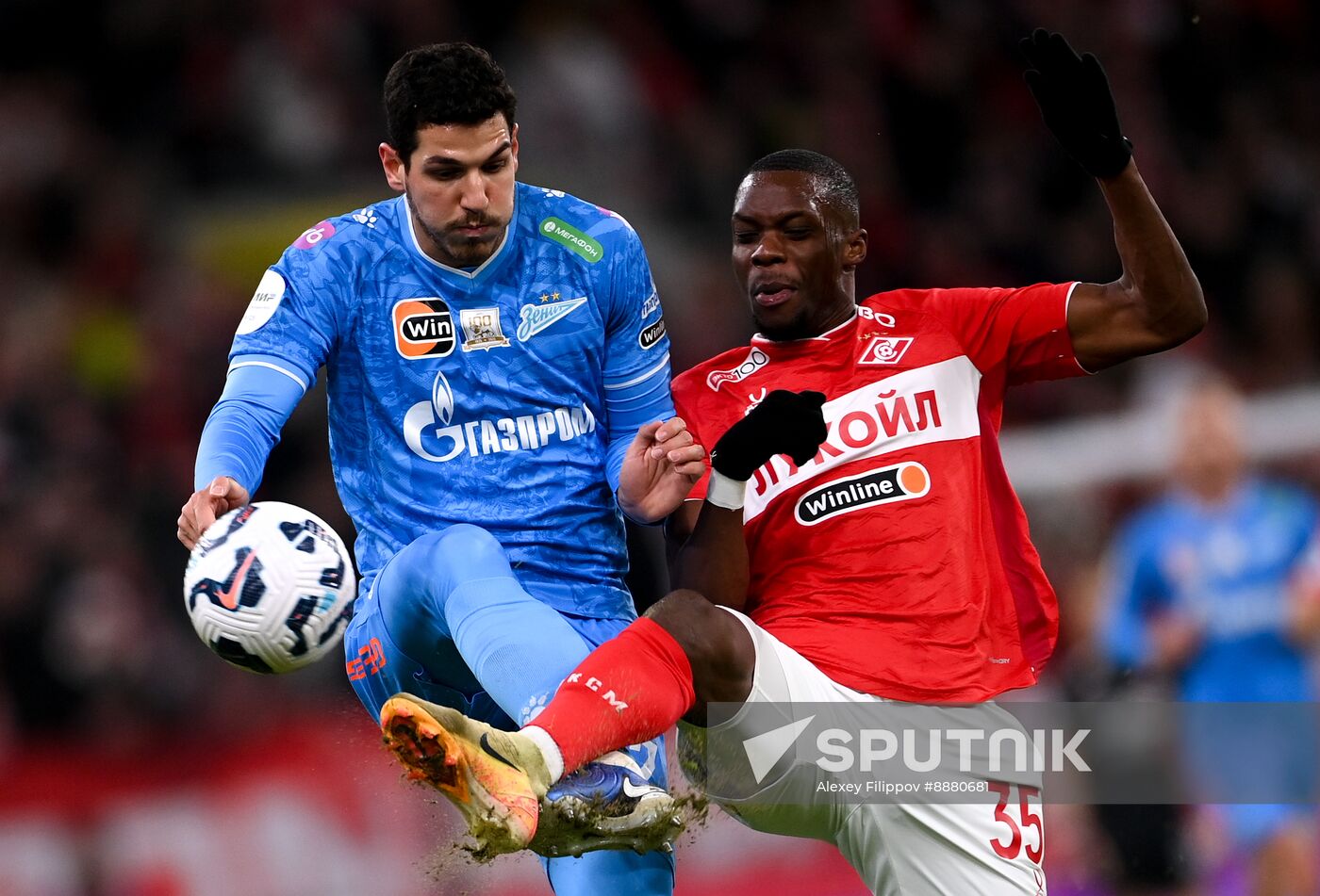 Russia Soccer Premier-League Spartak - Zenit