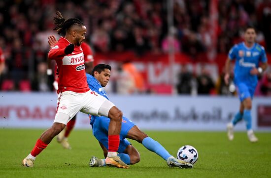 Russia Soccer Premier-League Spartak - Zenit