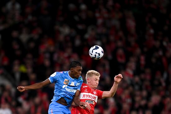 Russia Soccer Premier-League Spartak - Zenit