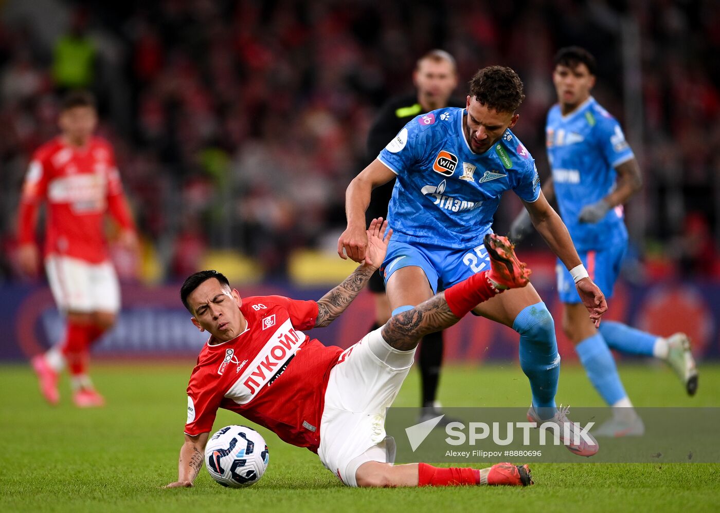 Russia Soccer Premier-League Spartak - Zenit