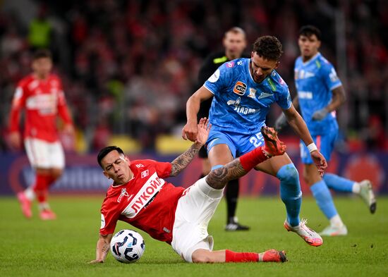 Russia Soccer Premier-League Spartak - Zenit