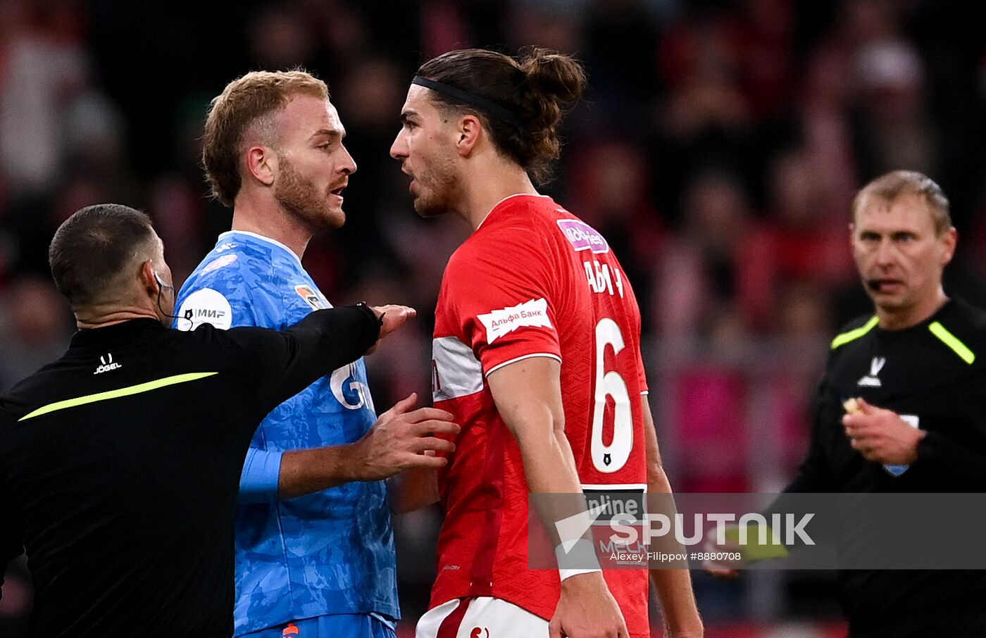 Russia Soccer Premier-League Spartak - Zenit