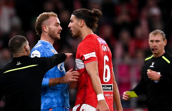 Russia Soccer Premier-League Spartak - Zenit