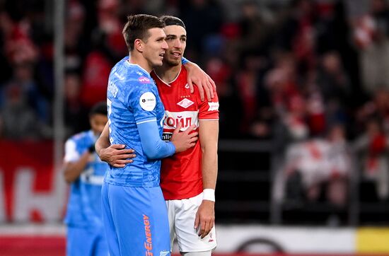 Russia Soccer Premier-League Spartak - Zenit