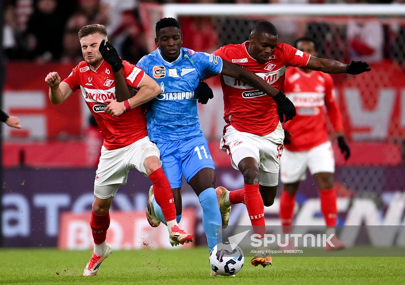 Russia Soccer Premier-League Spartak - Zenit