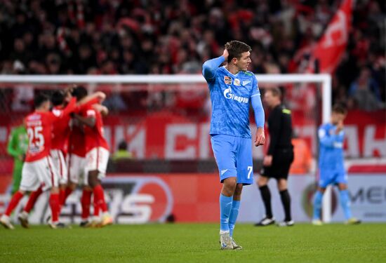 Russia Soccer Premier-League Spartak - Zenit