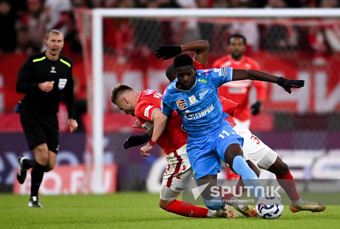 Russia Soccer Premier-League Spartak - Zenit