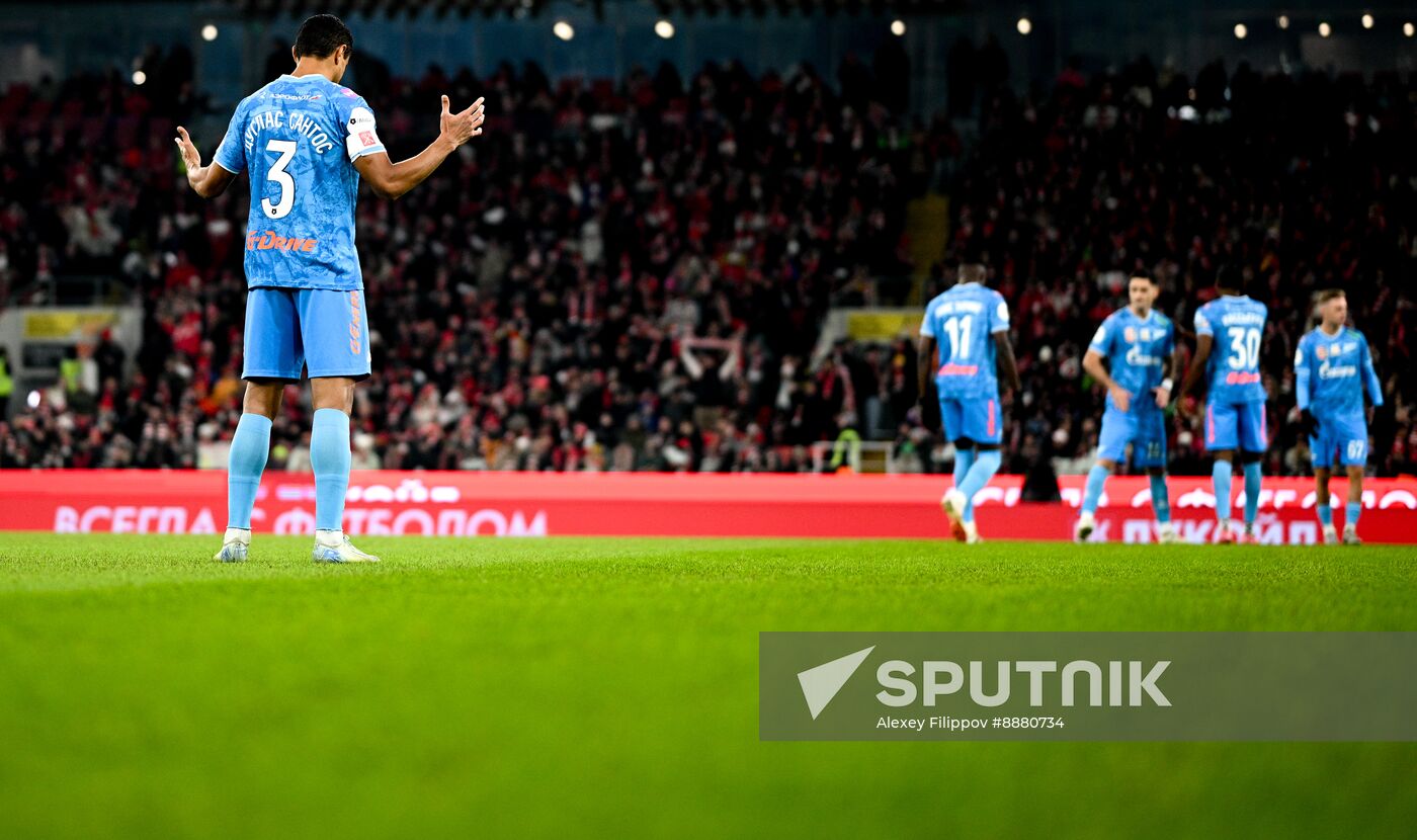 Russia Soccer Premier-League Spartak - Zenit