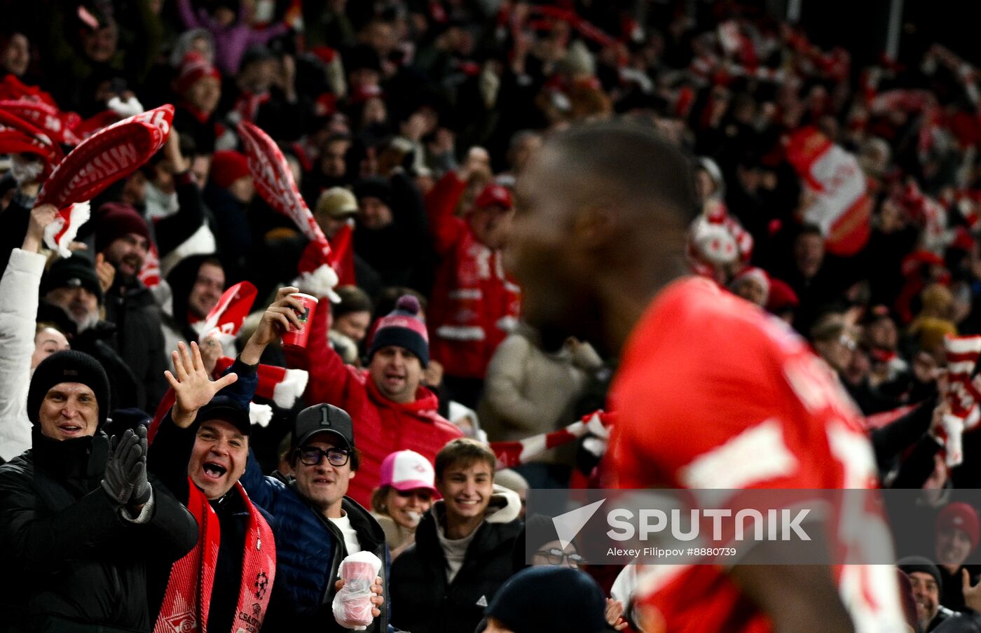 Russia Soccer Premier-League Spartak - Zenit