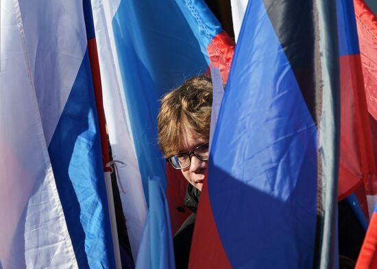 Russia Crimea Reunification Anniversary