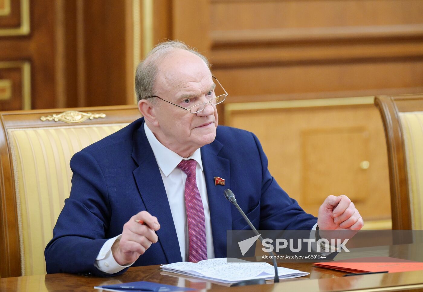 Russia Mishustin Parliament KPRF