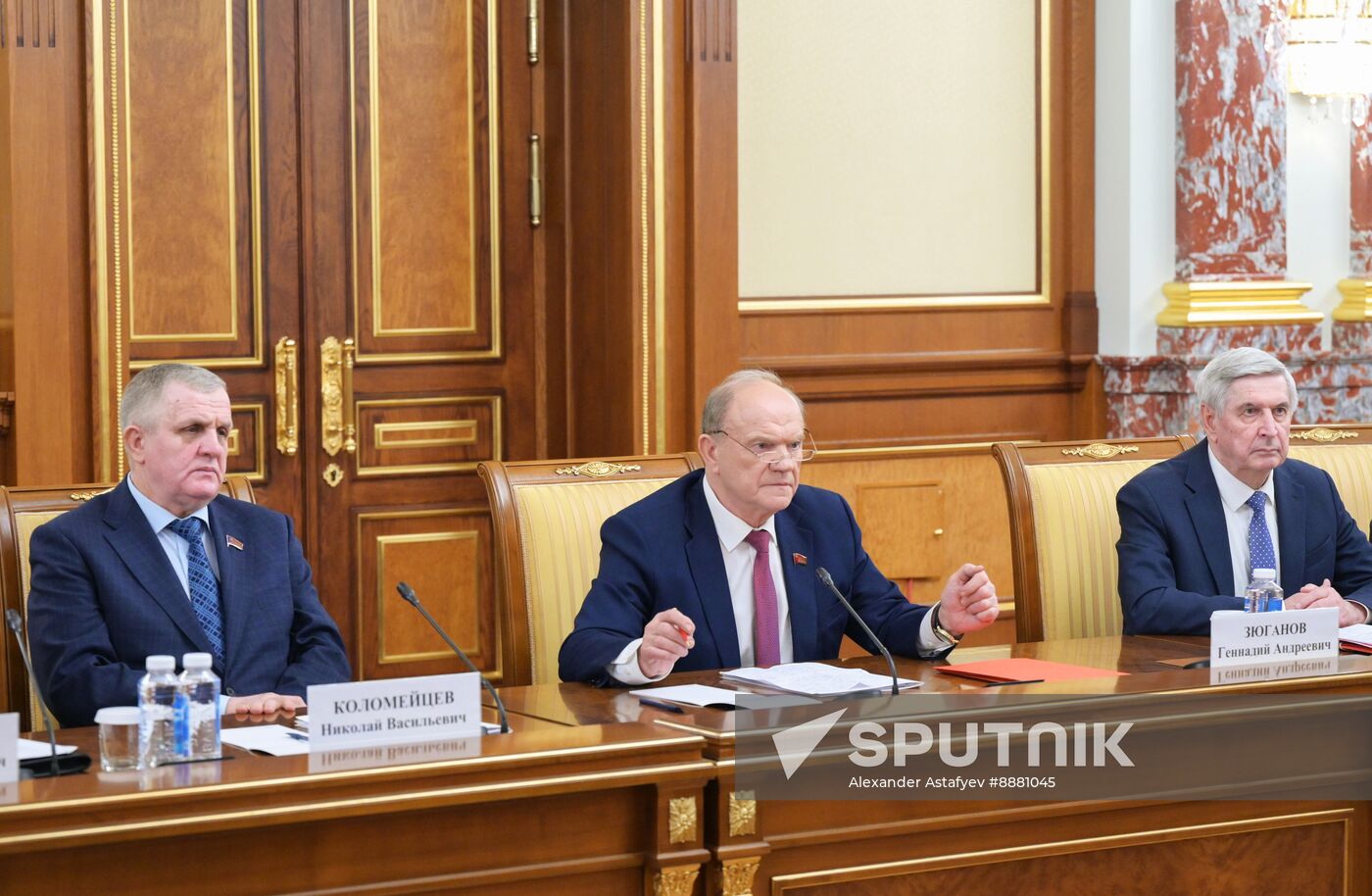 Russia Mishustin Parliament KPRF