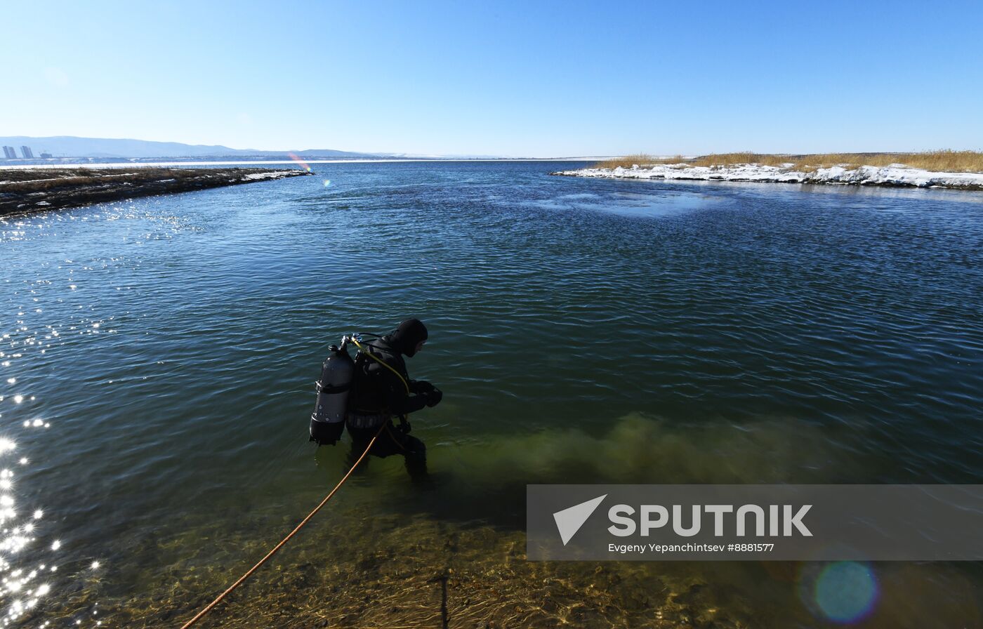 Russia Spring Flood Drills