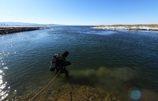 Russia Spring Flood Drills