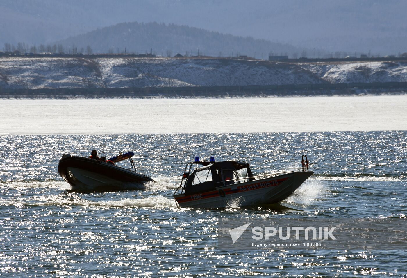 Russia Spring Flood Drills