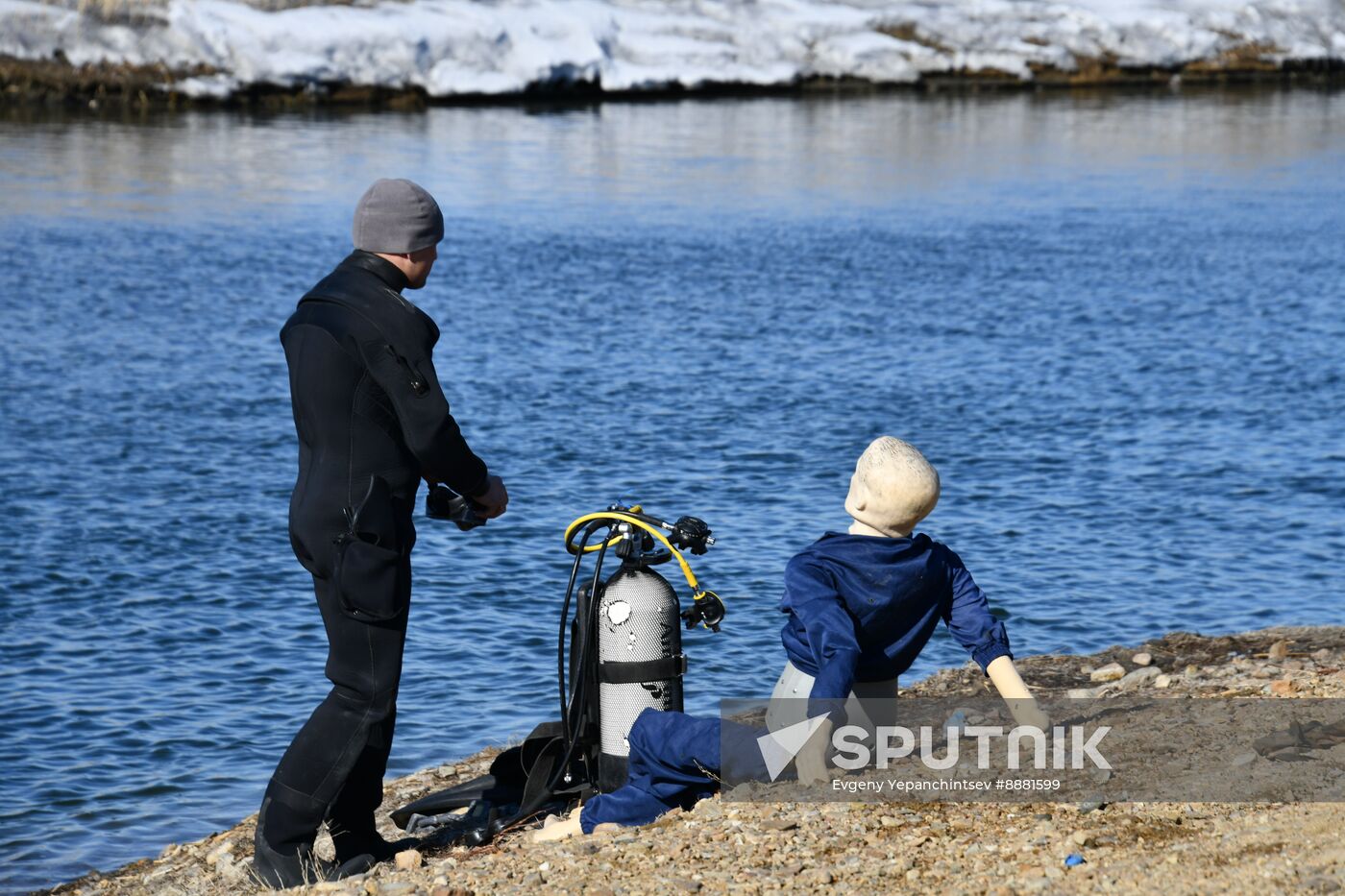 Russia Spring Flood Drills