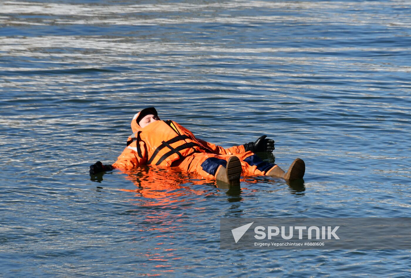 Russia Spring Flood Drills