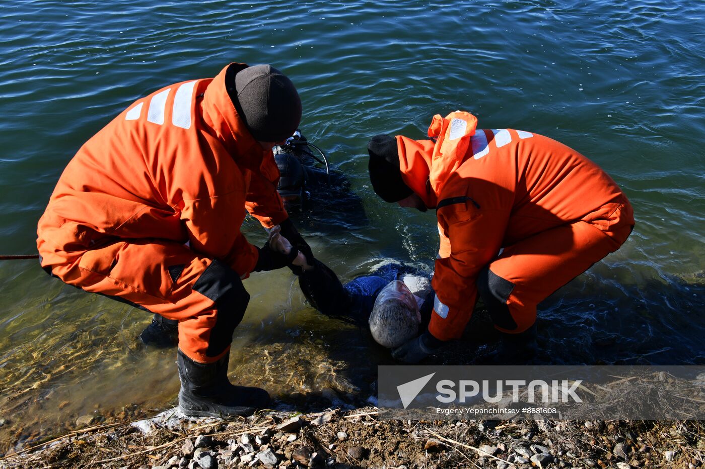 Russia Spring Flood Drills