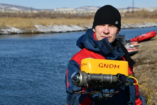 Russia Spring Flood Drills