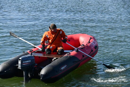 Russia Spring Flood Drills