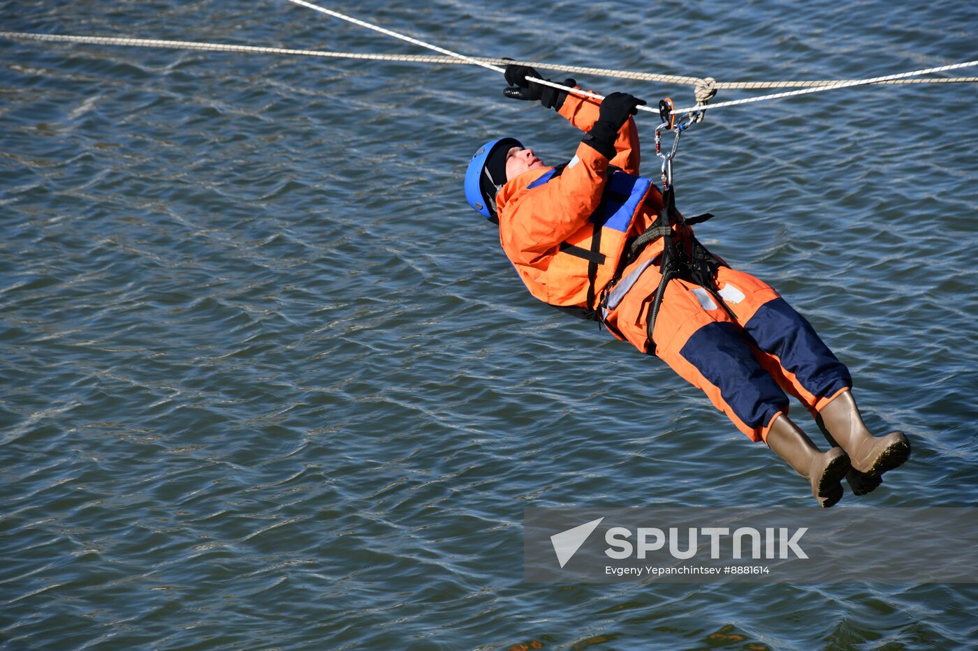 Russia Spring Flood Drills