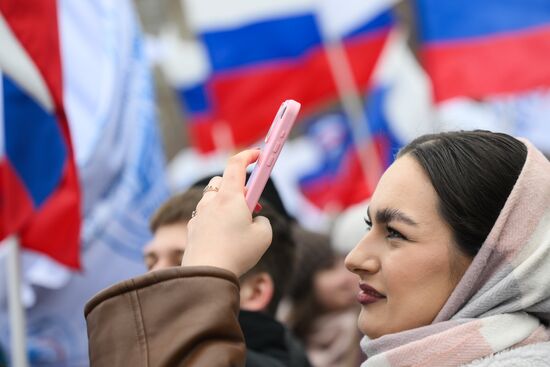 Russia Crimea Reunification Anniversary