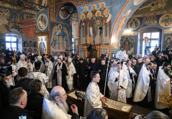 Russia Religion Patriarch Spiritual Father Death