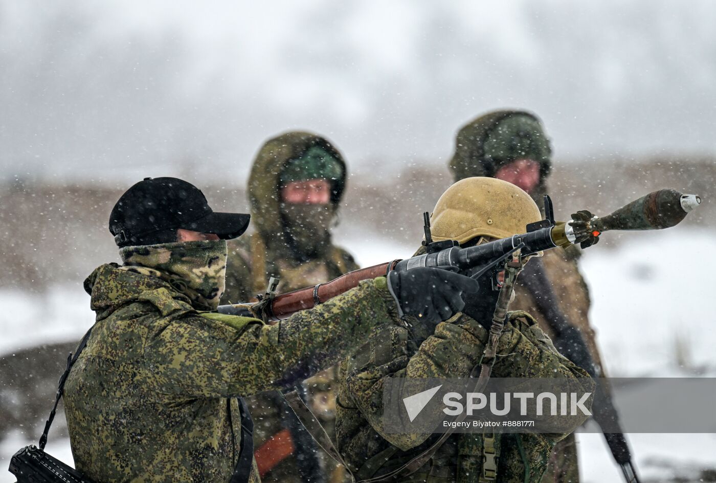 Russia Ukraine Military Operation Volunteer Corps Training