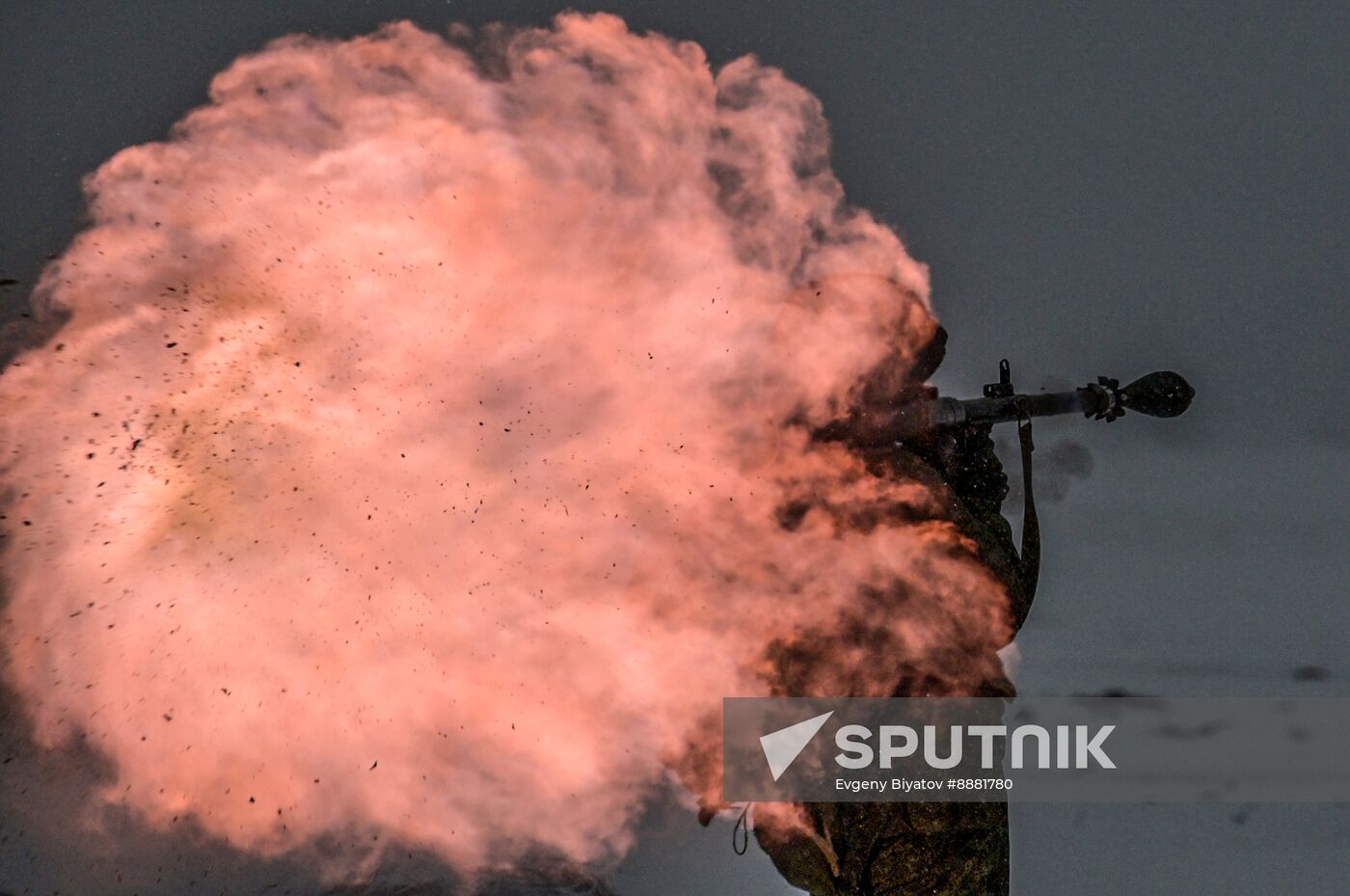 Russia Ukraine Military Operation Volunteer Corps Training