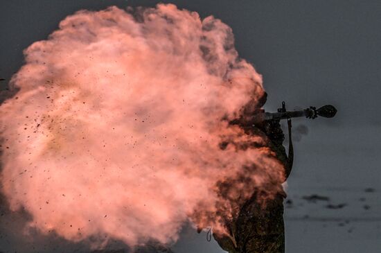 Russia Ukraine Military Operation Volunteer Corps Training