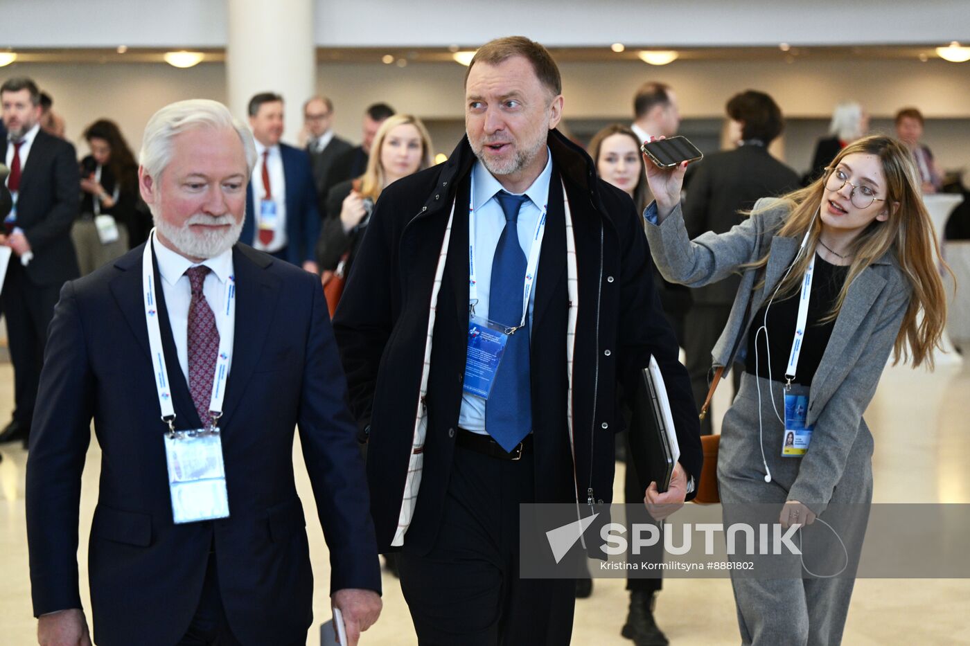 Russia Putin RSPP Congress