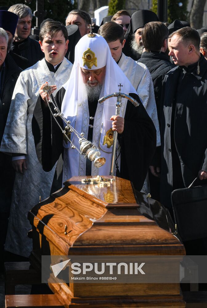 Russia Religion Patriarch Spiritual Father Death