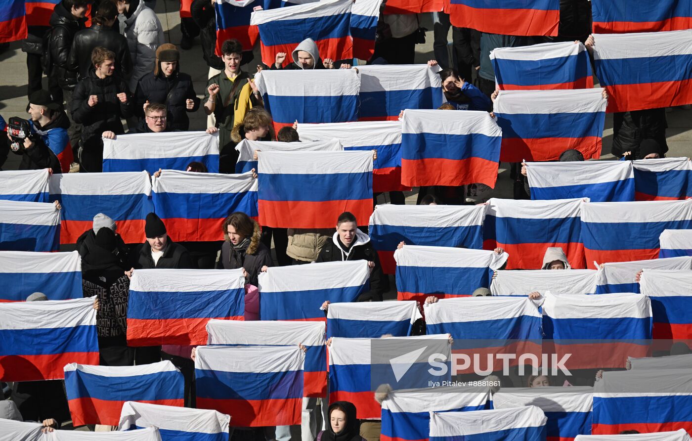 Russia Crimea Reunification Anniversary