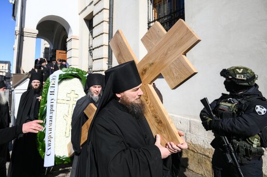 Russia Religion Patriarch Spiritual Father Death