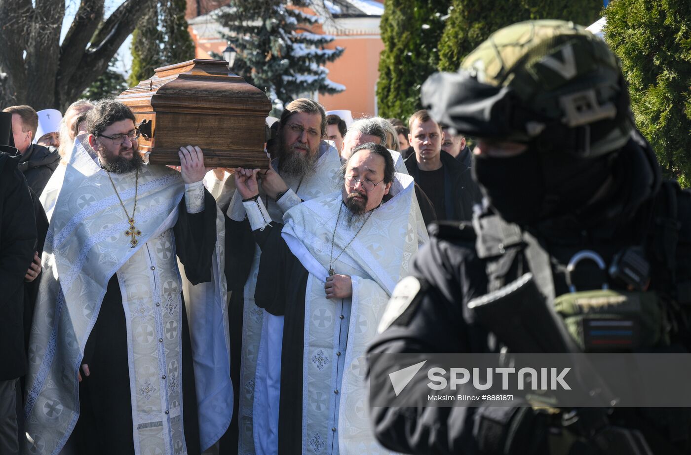 Russia Religion Patriarch Spiritual Father Death