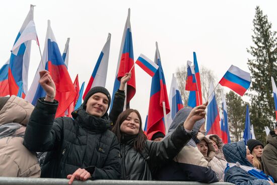 Russia Crimea Reunification Anniversary