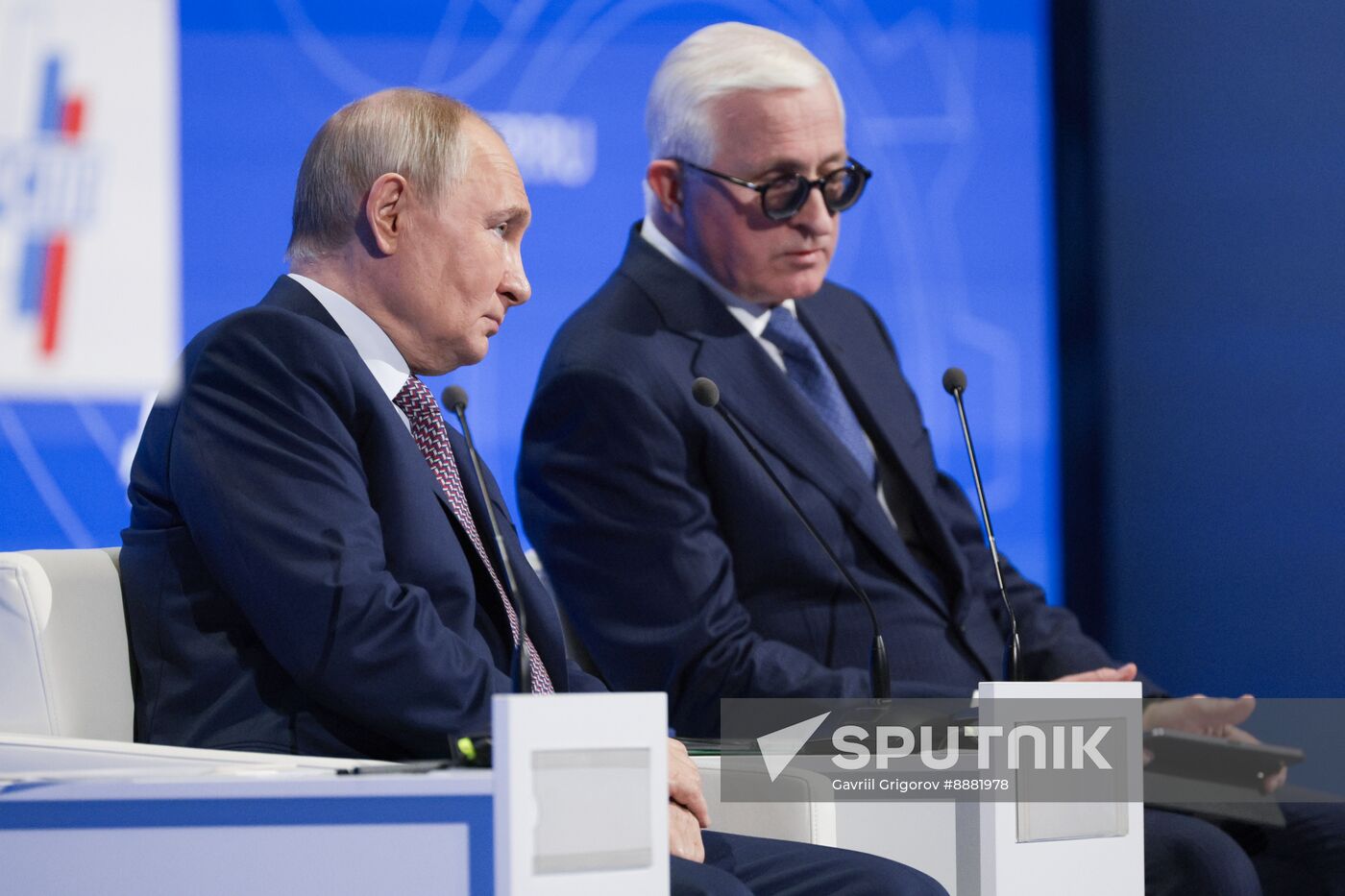 Russia Putin RSPP Congress