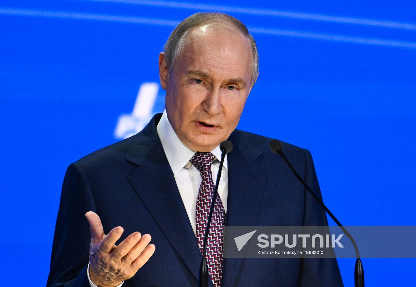 Russia Putin RSPP Congress