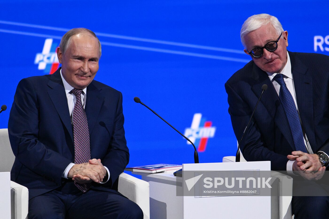 Russia Putin RSPP Congress