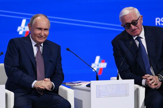 Russia Putin RSPP Congress