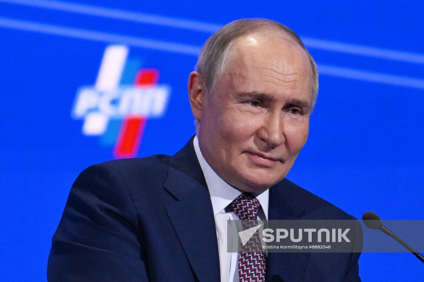 Russia Putin RSPP Congress