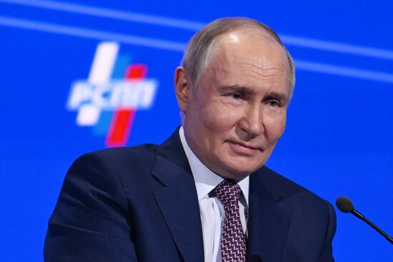 Russia Putin RSPP Congress