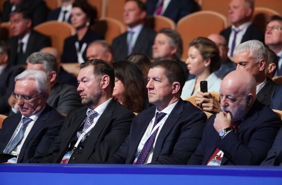 Russia Putin RSPP Congress